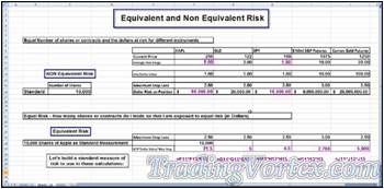 Excel Spreadsheet - Building A Standard Measure Of Risk